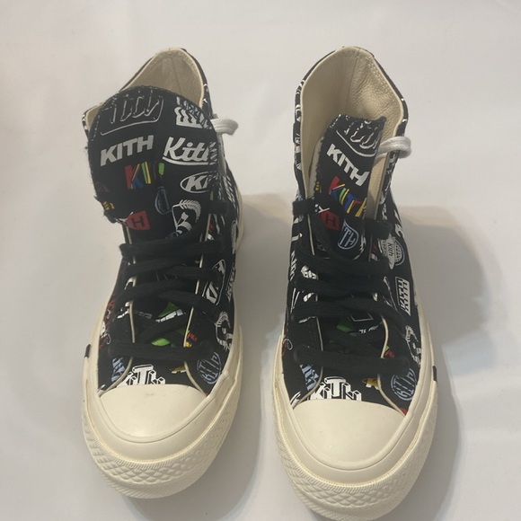 Converse Chuck Taylor All Star 70 Hi Kith 10 Year Anniversary Black Size Women 6 - Picture 3 of 9